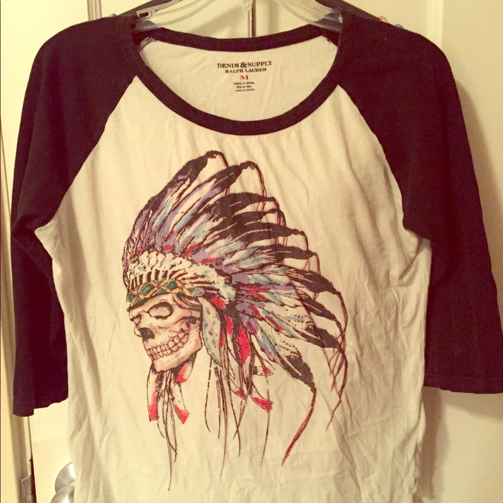 Ralph Lauren Raglan baseball tee